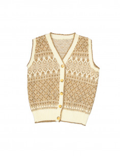 Vintage women's knitted vest