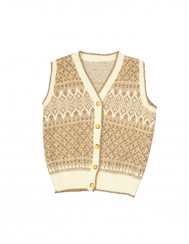 Vintage women's knitted vest