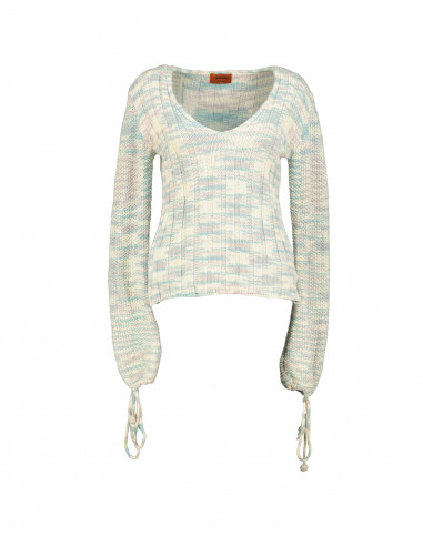 Missoni women's cashmere V-neck sweater