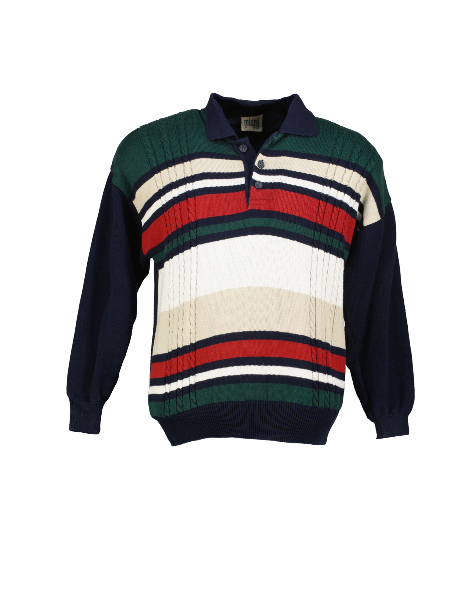 Micro men's crew neck sweater