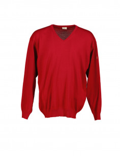 Marz men's wool V-neck sweater