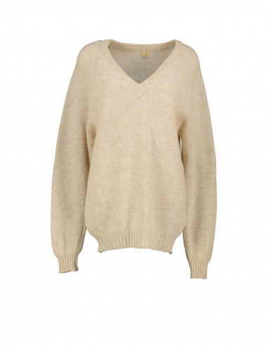 Carat women's wool V-neck sweater