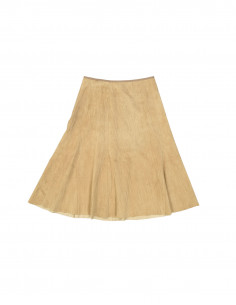 Weekend Max Mara women's suede leather skirt