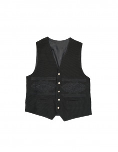 Vintage men's tailored vest