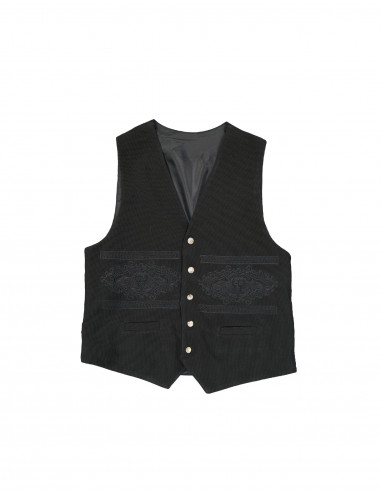 Vintage men's tailored vest