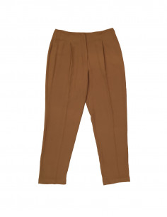 DKNY women's silk straight trousers