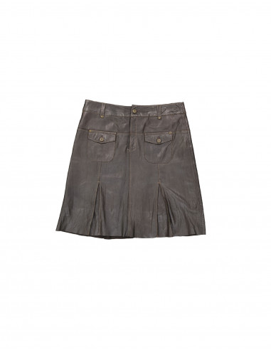 Arma women's real leather skirt