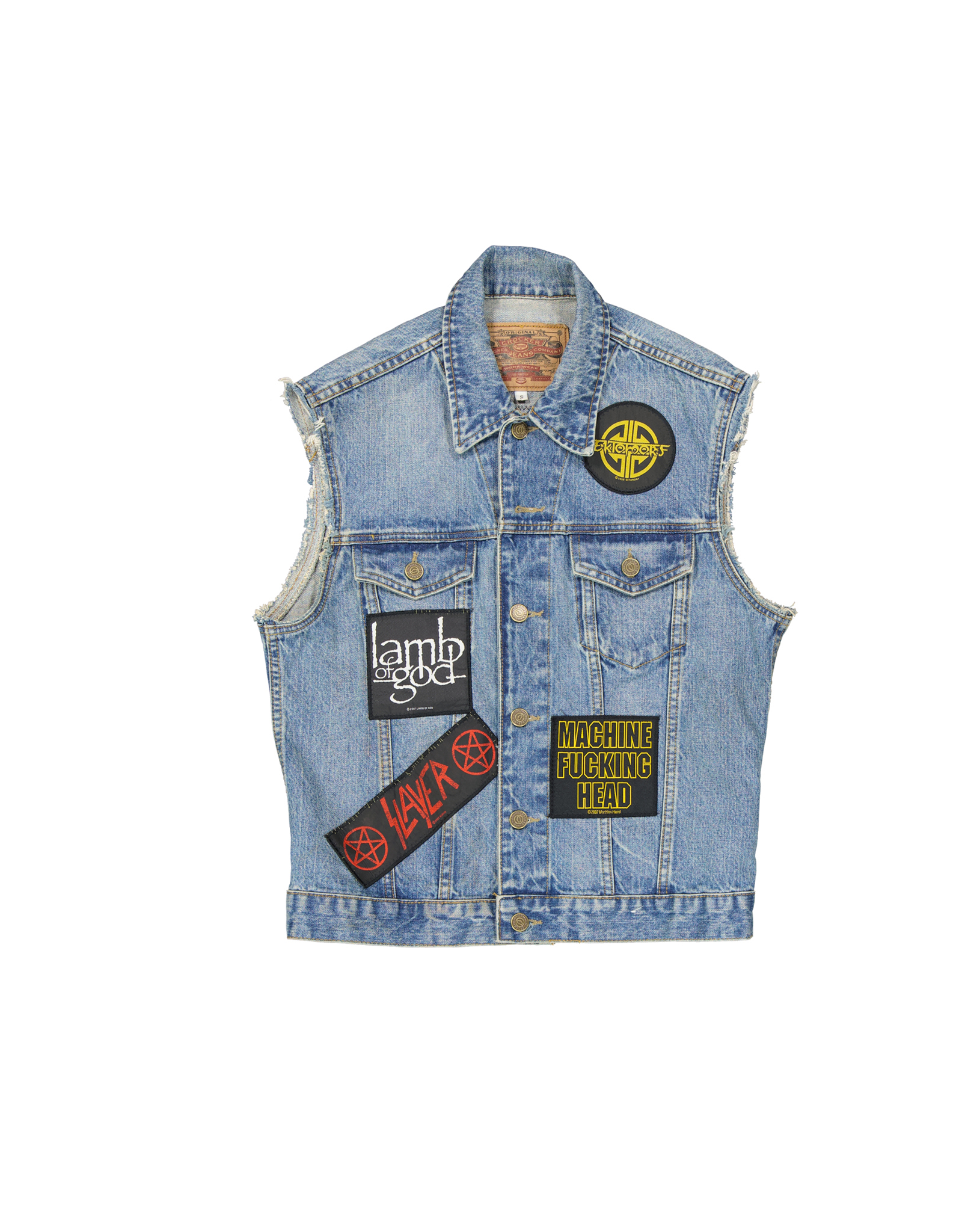 Crocker women's denim vest