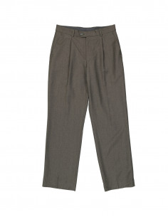 Vintage men's wool tailored trousers