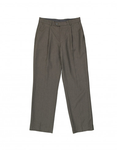 Vintage men's wool tailored trousers