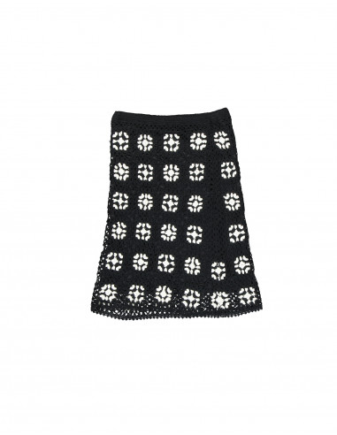 Vintage women's knitted skirt