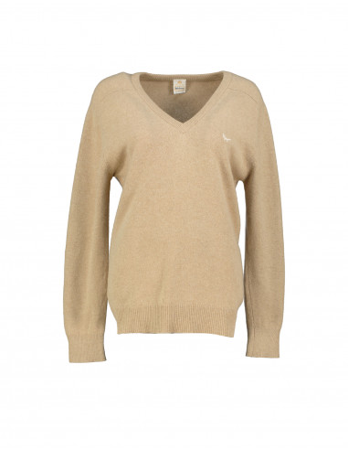 Wolsey women's cashmere V-neck sweater