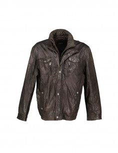 Engbers men's real leather jacket