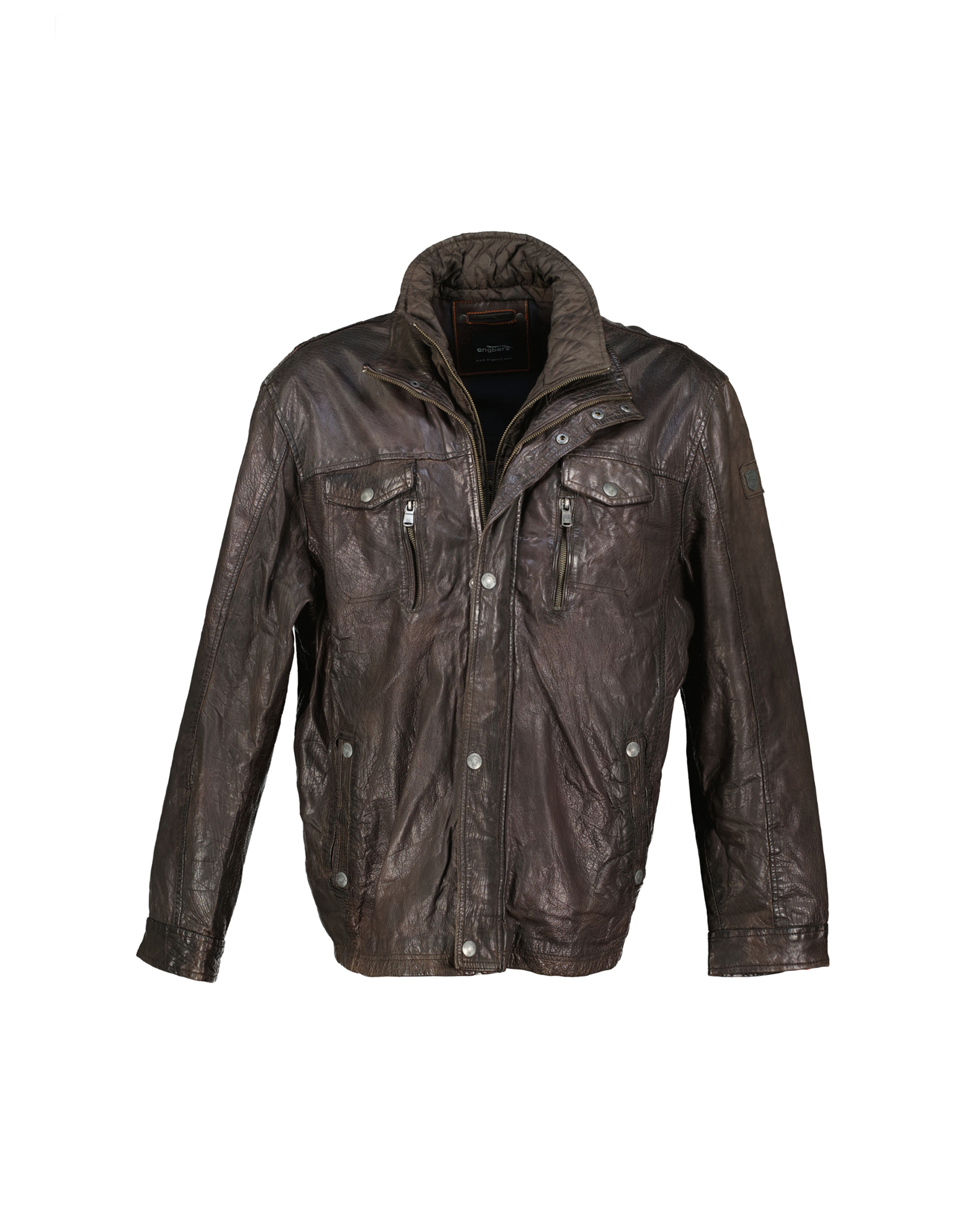 Engbers men's real leather jacket