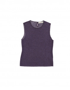 Turnover women's knitted top