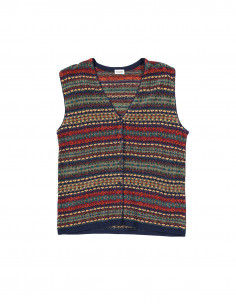 Lecomte men's knitted vest