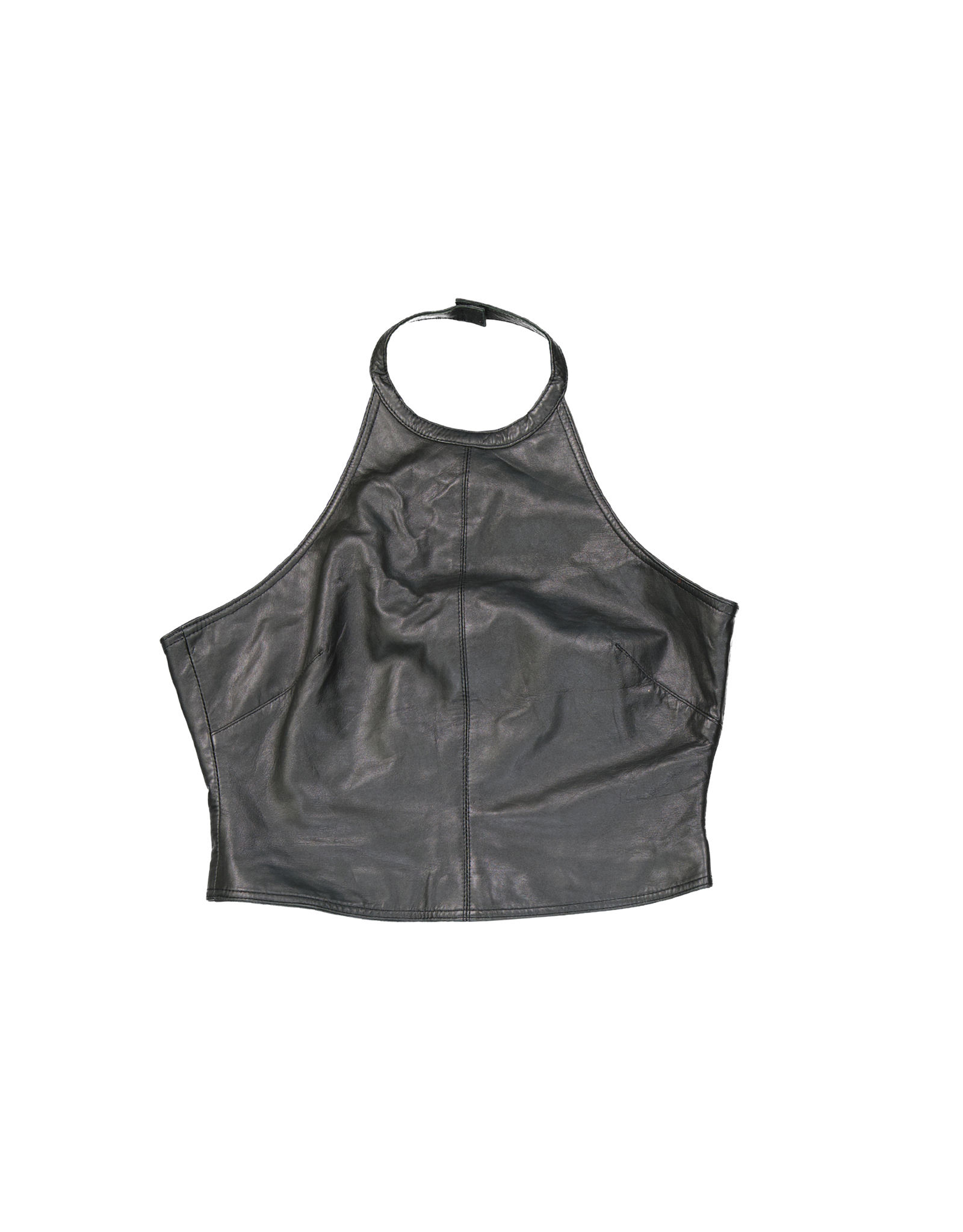 Saki women's real leather top