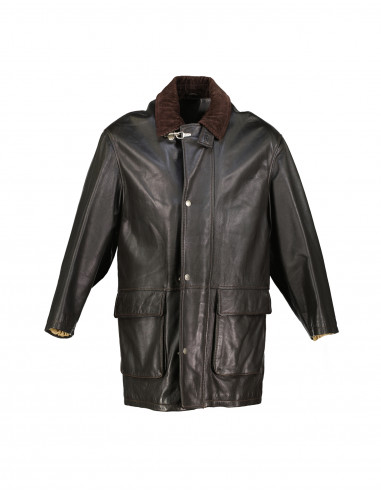 Aigner men's real leather jacket