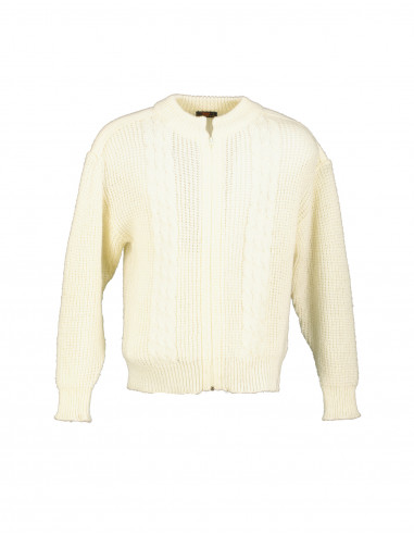 Young Line men's zip-up sweater