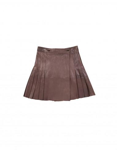 Pauw women's real leather skirt