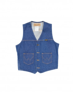 Wrangler men's denim vest