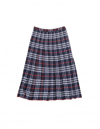 Burberrys women's wool skirt