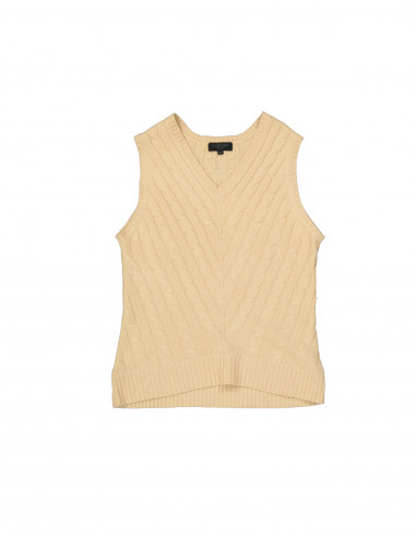 Exquisite women's cashmere vest