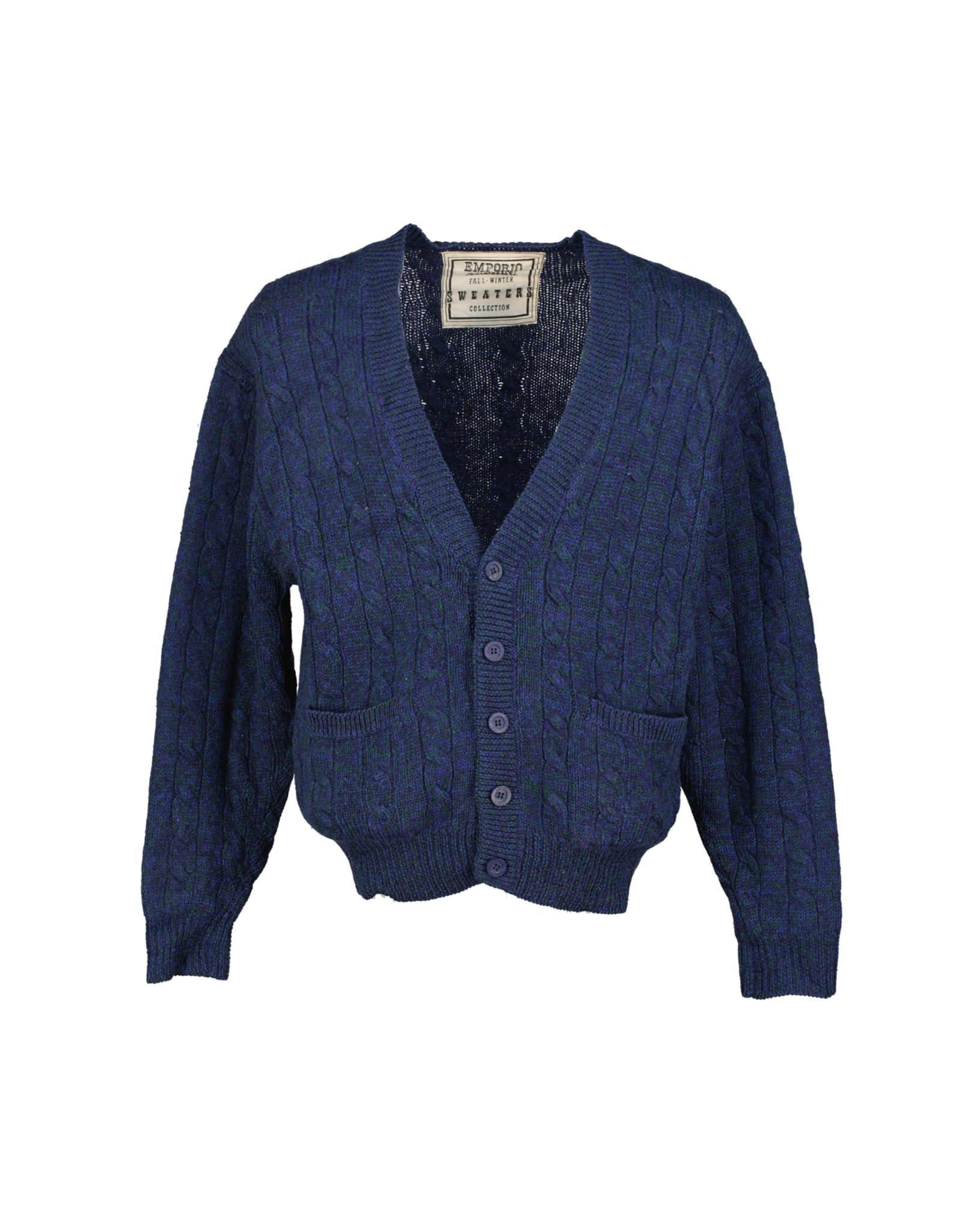 Emporio Armani men's wool cardigan