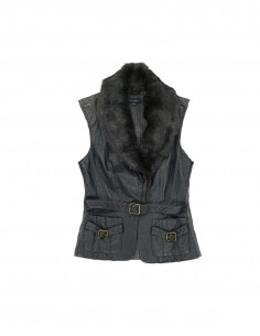 Josephine & Co women's real leather vest