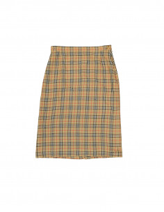 Burberrys women's wool skirt