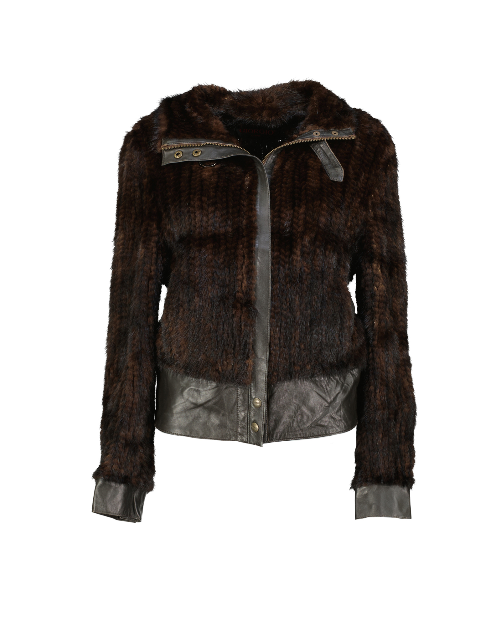 Giorgio women's mink fur jacket