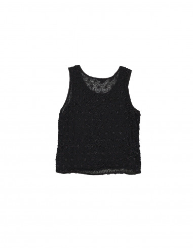 meltthelady sheer hook tops black