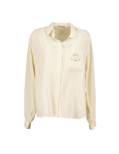 Escada women's silk blouse