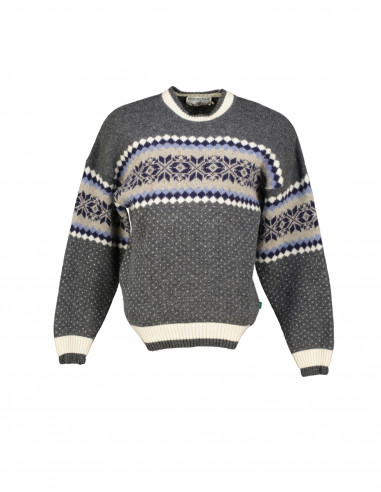 Cottonfield men's wool crew neck sweater