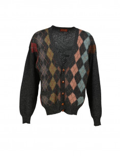 Il Granchio men's wool cardigan