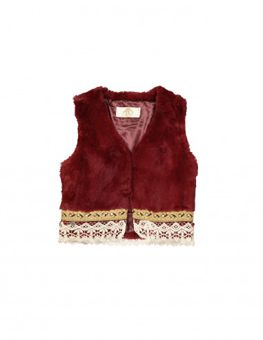 Vintage women's fur vest