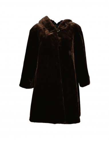 Pierre Salomon women's faux fur coat