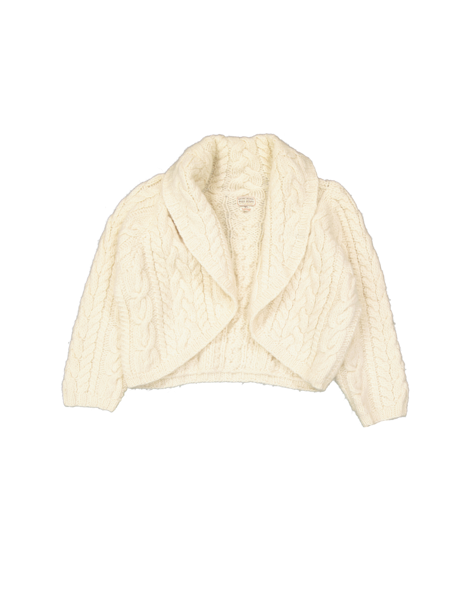 Ralph Lauren women's wool cable knit sweater