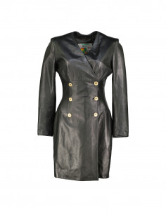 Colors women's real leather dress