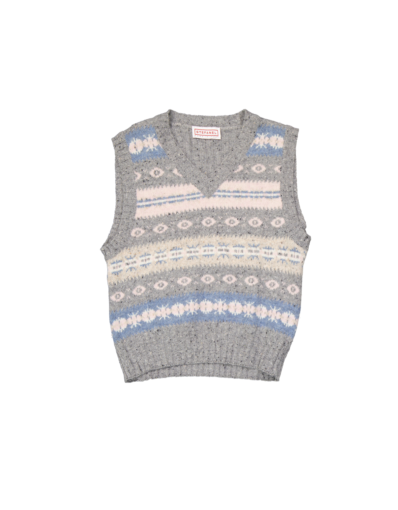 Stefanel women's wool knitted vest