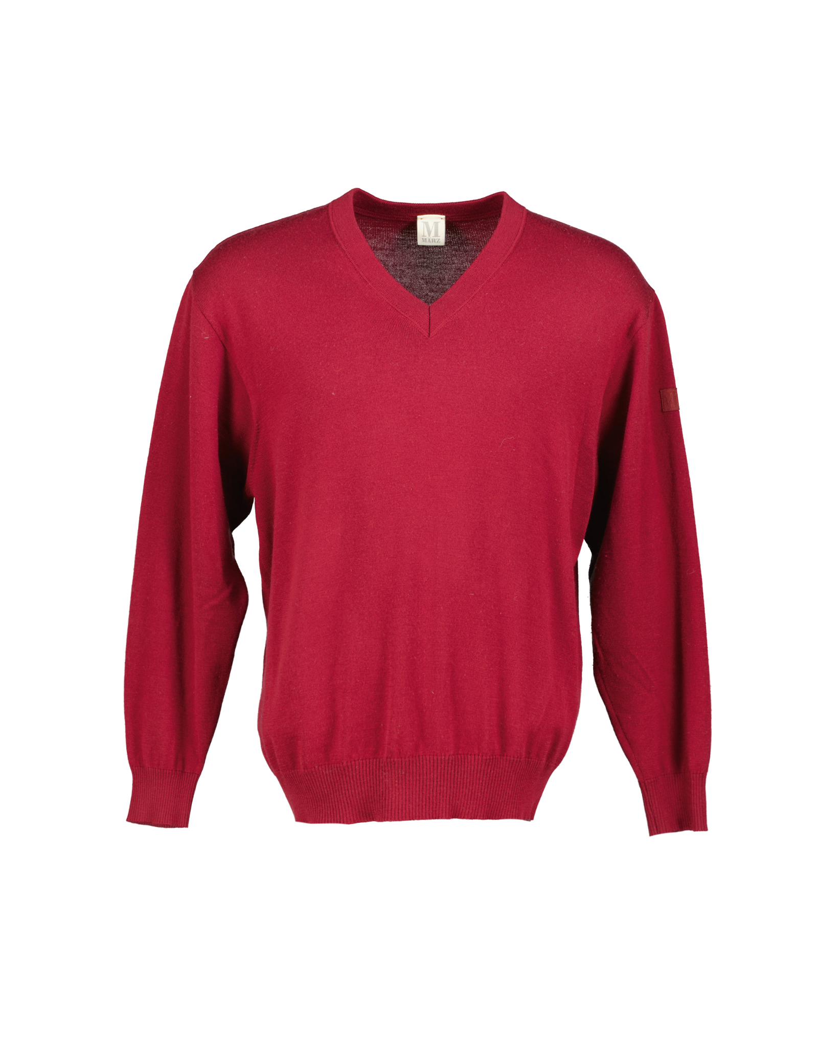 Marz men's wool V-neck sweater