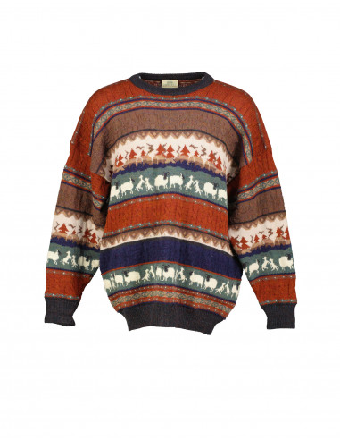 Concept men's wool crew neck sweater