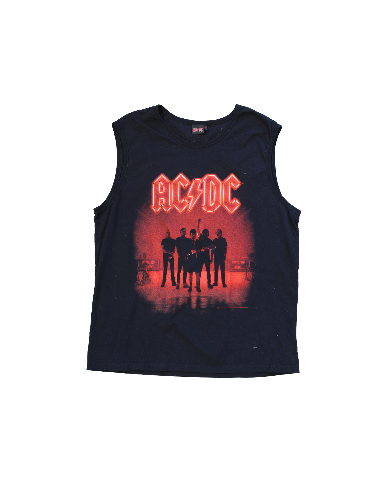 AC DC men's sleeveless top