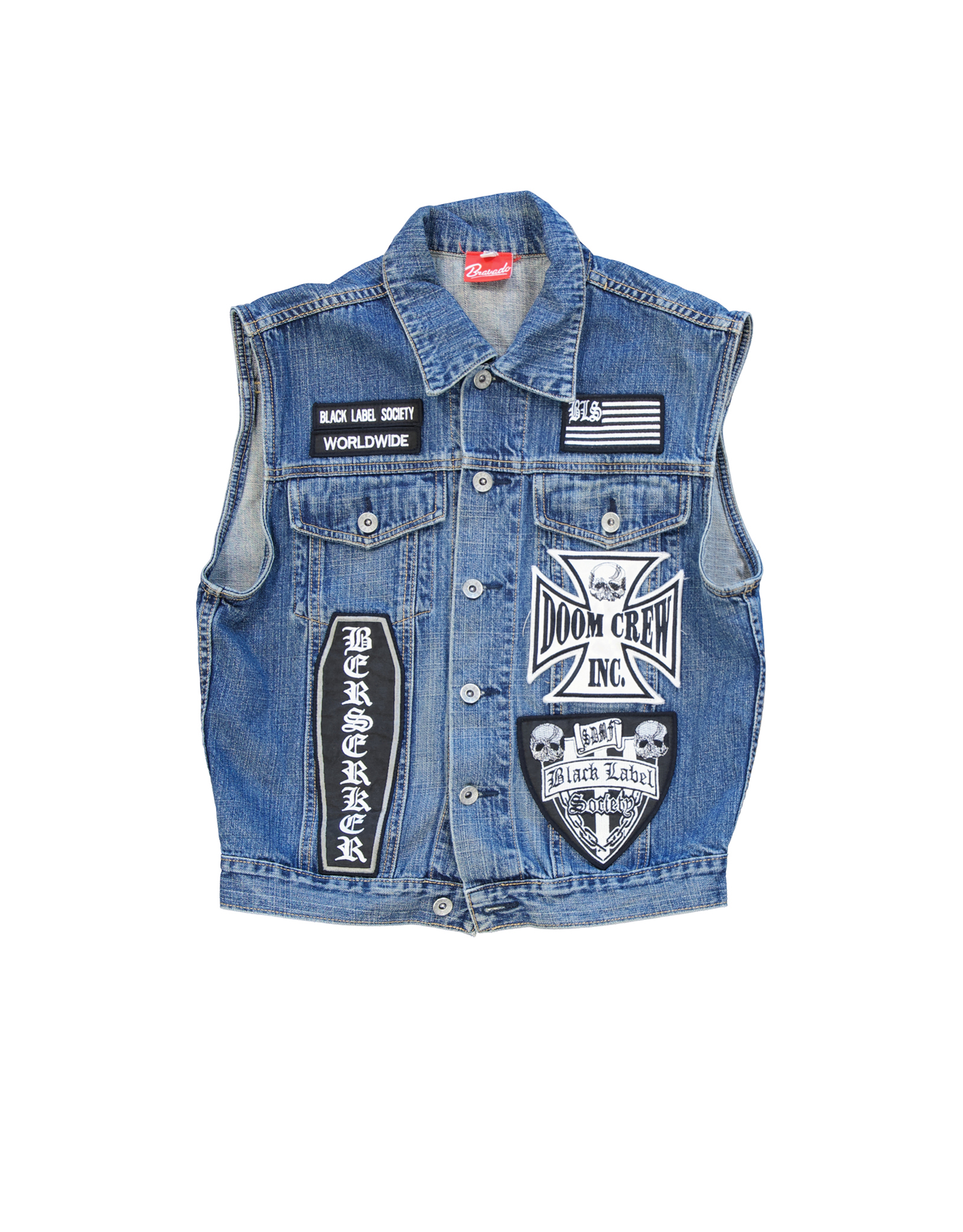 Bravado women's denim vest