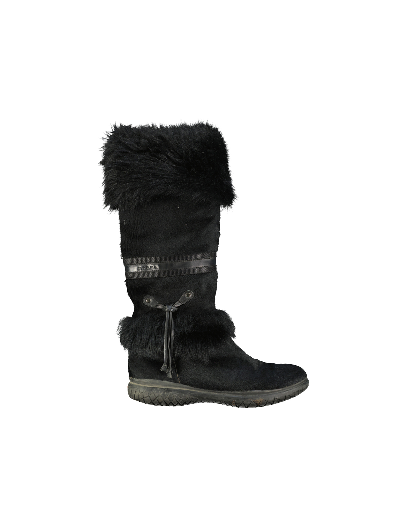 Prada women's knee high boots