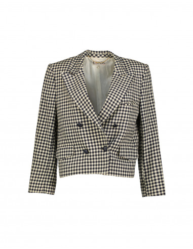 Escada women's wool cropped jacket