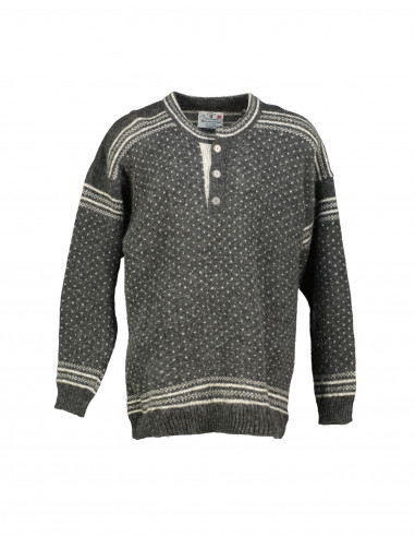 Janus men's wool crew neck sweater