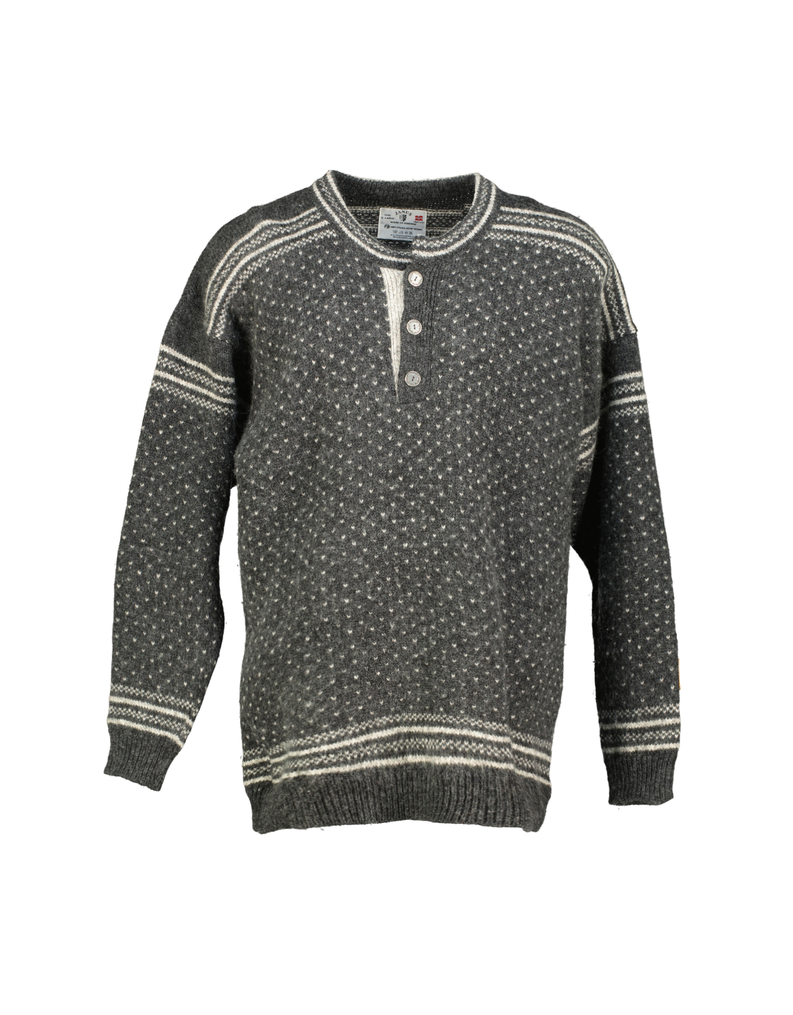 Janus men's wool crew neck sweater