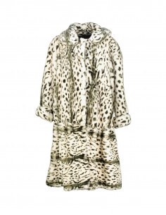 Vintage women's faux fur coat