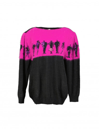 Vintage women's crew neck sweater